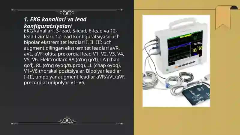 Bemor monitorlarining texnik parametrlarini o'rganish 3