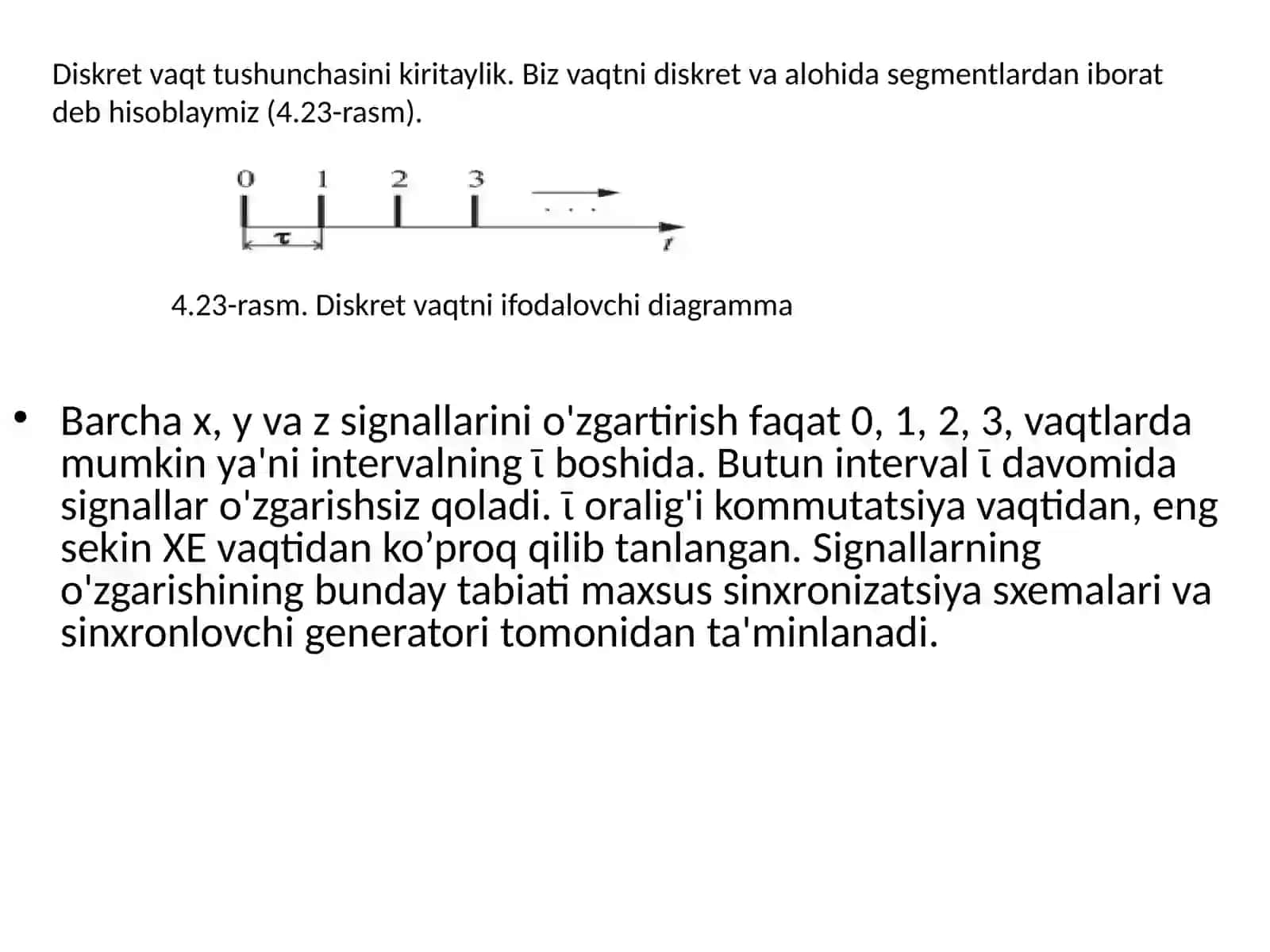 Poyga turlari va ularni bartaraf etish usullari.(Sinxron diskret qurilmalar) 3