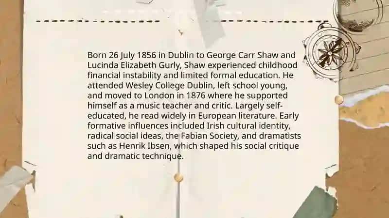 George Bernard Shaw life and work 3
