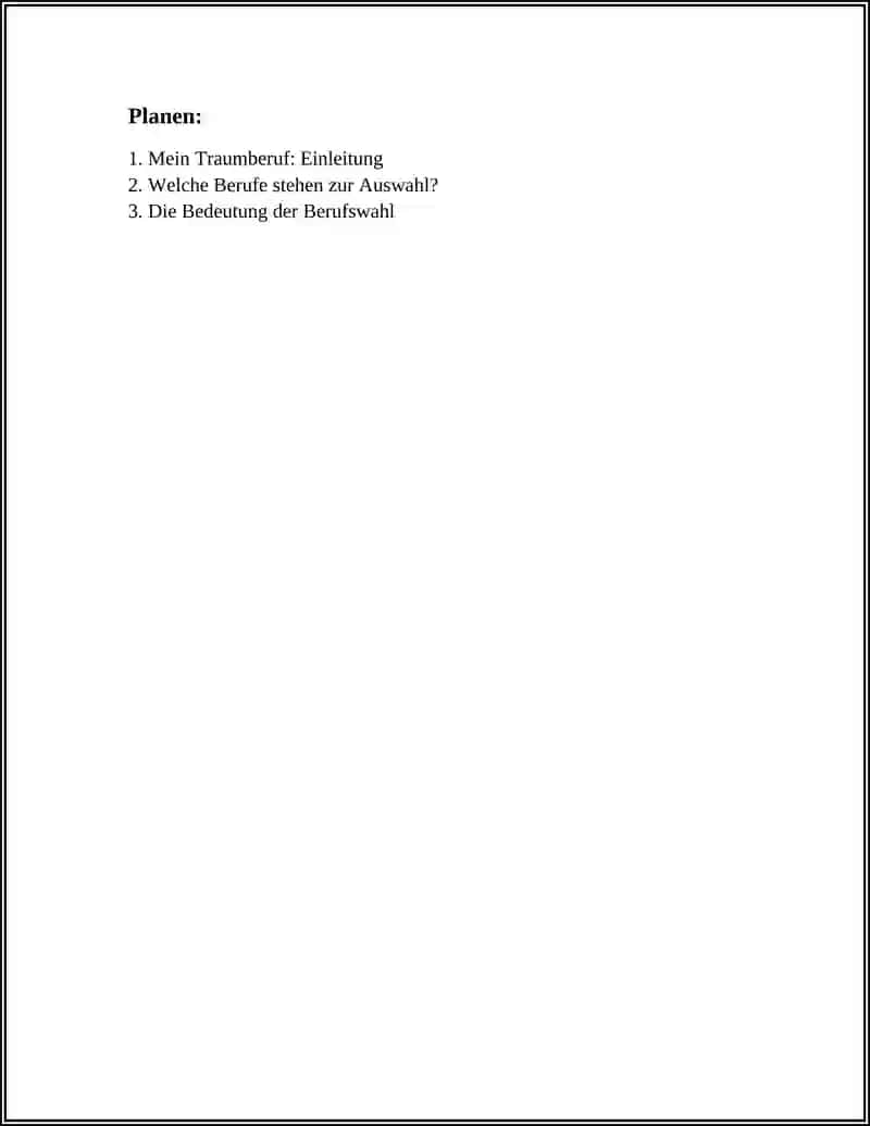 "MEIN TRAUMBERUF" 3
