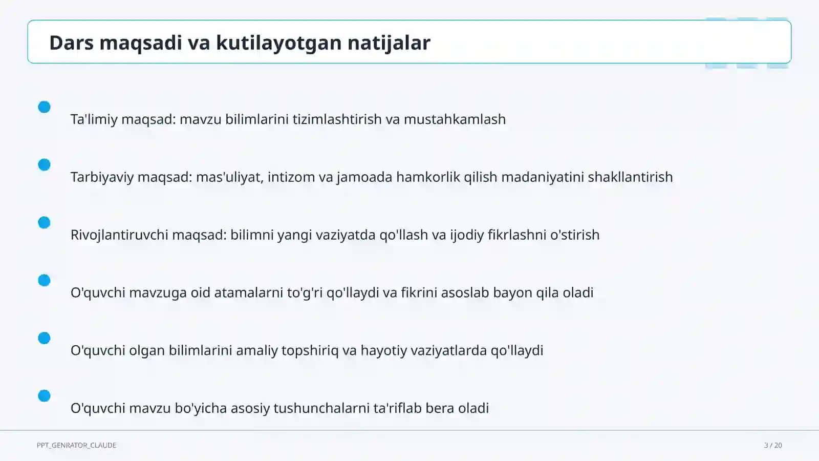 Sitologiya: hujayra tuzilishi va funksiyalari (9-sinf) 3