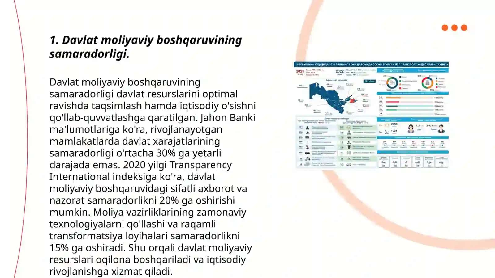 Davlat moliyaviy boshqaruvining samaradorligi 3