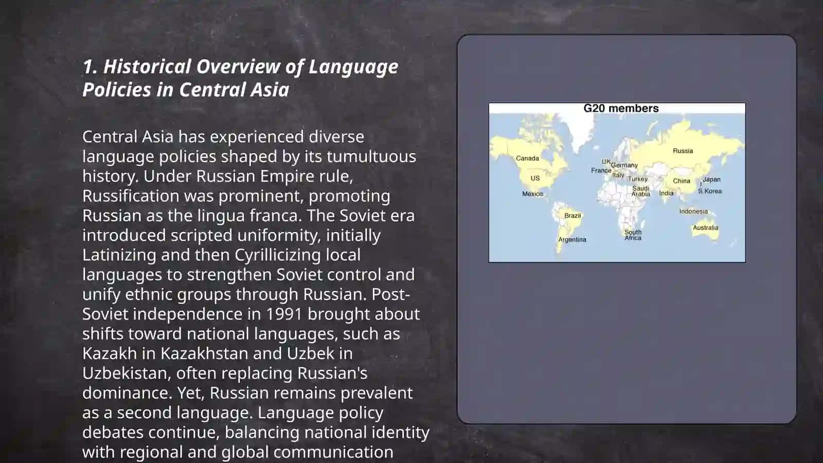 Language policy in Central Asian countries 3