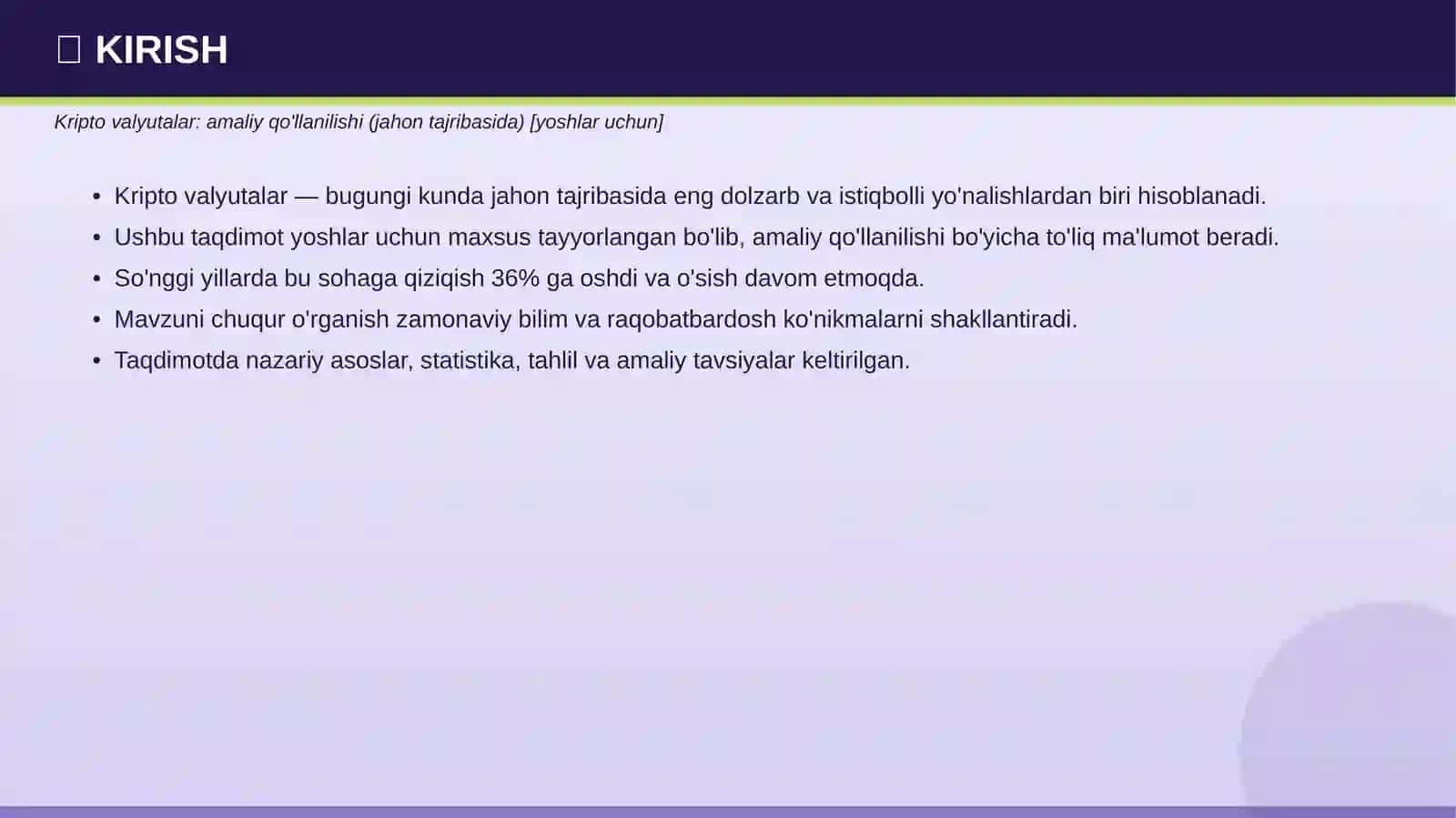 Kripto valyutalar: amaliy qo'llanilishi (jahon tajribasida) [yoshlar uchun] 3
