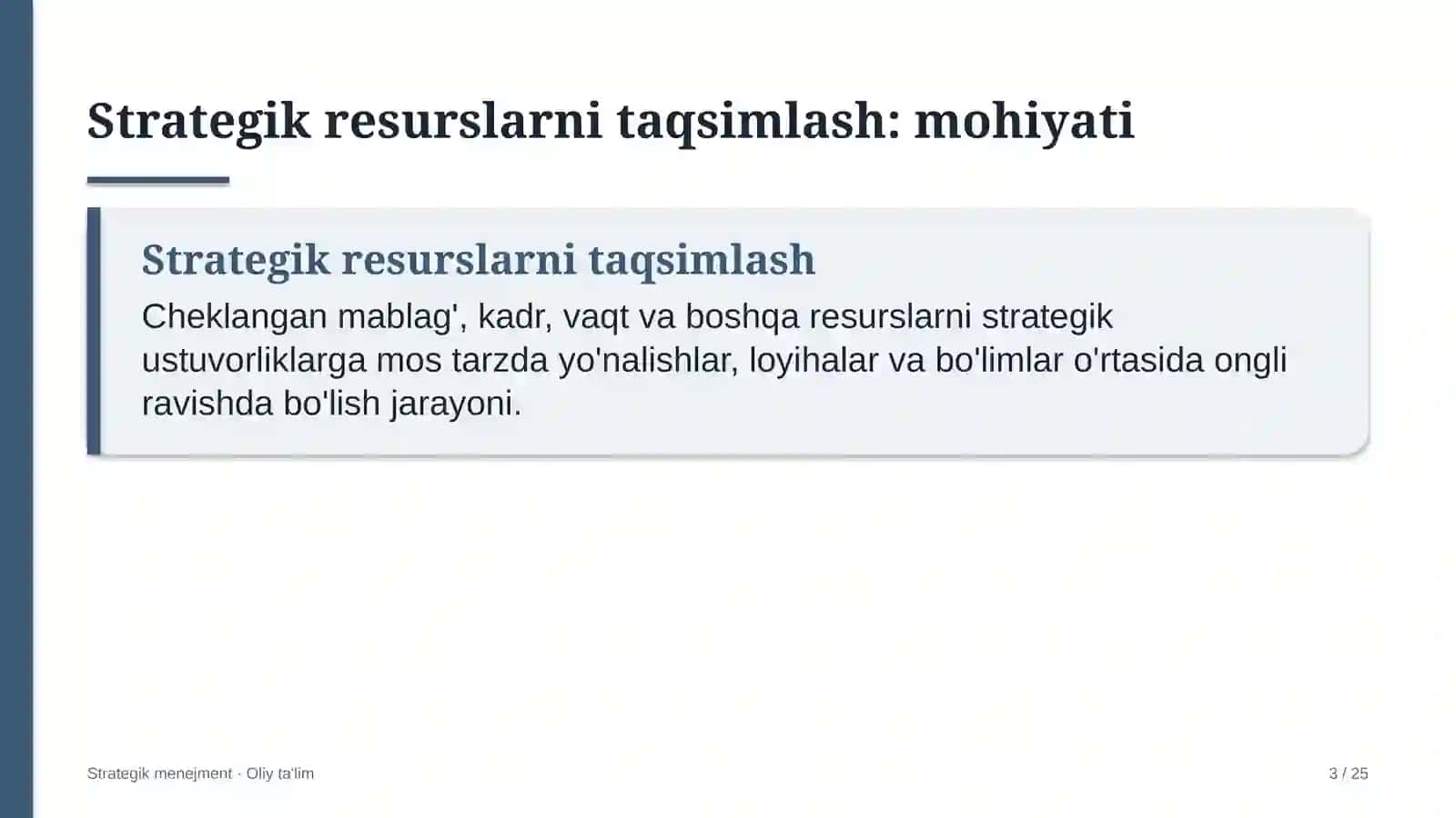 marketing agentliklarida strategik resurslarni taqsimlash 7475 3