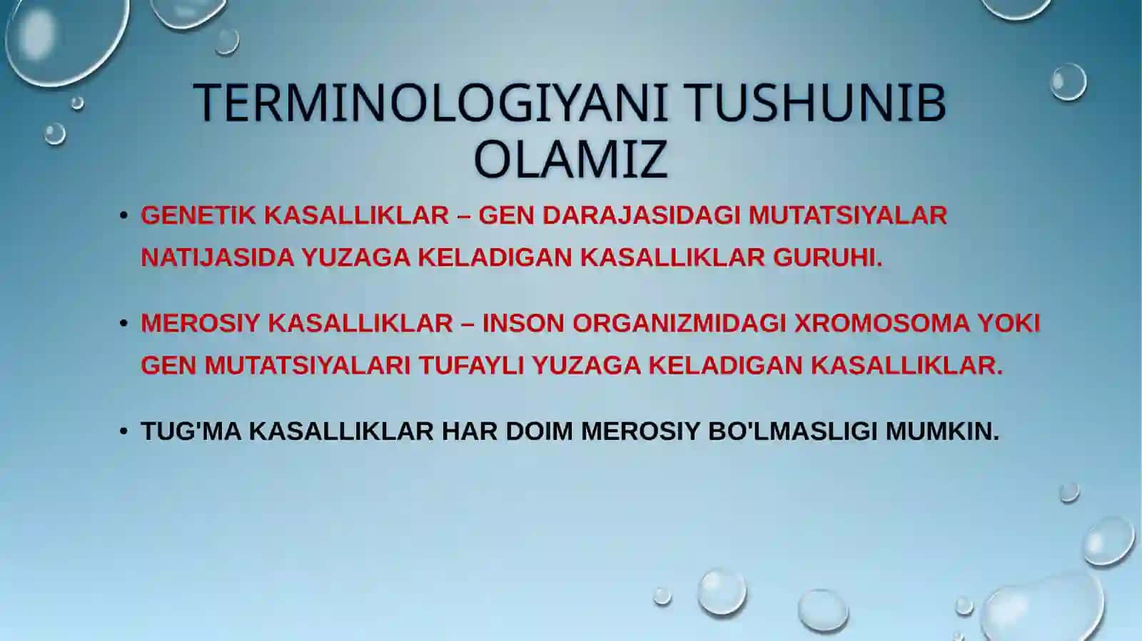 Kam uchraydigan genetik va irsiy kasalliklar 3
