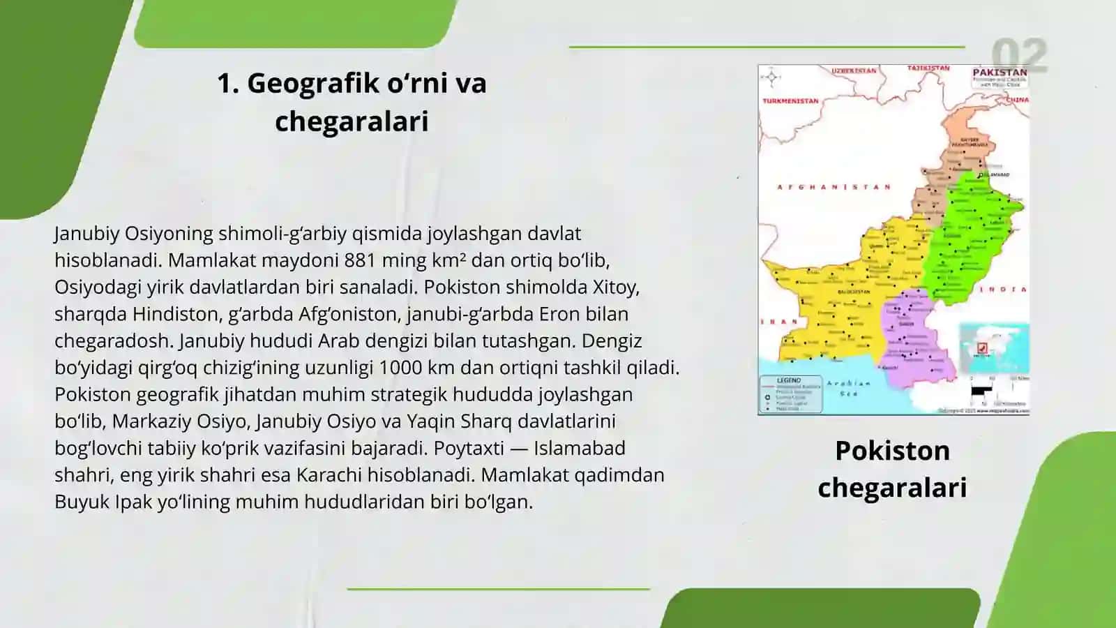 POKISTON TABIIY GEOGRAFIYASI 3