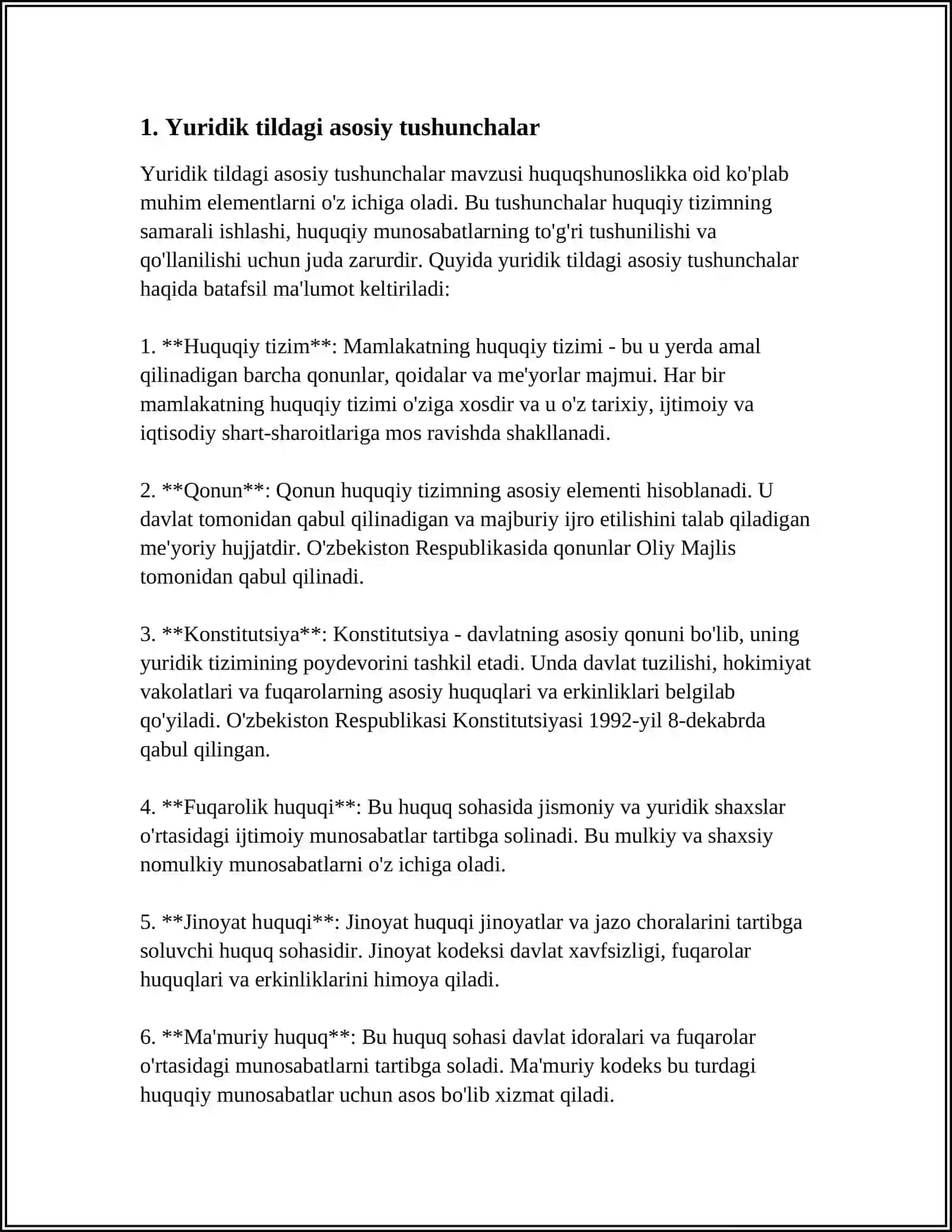 Yuridik Til va Qonunchilik Uslubiyati 3