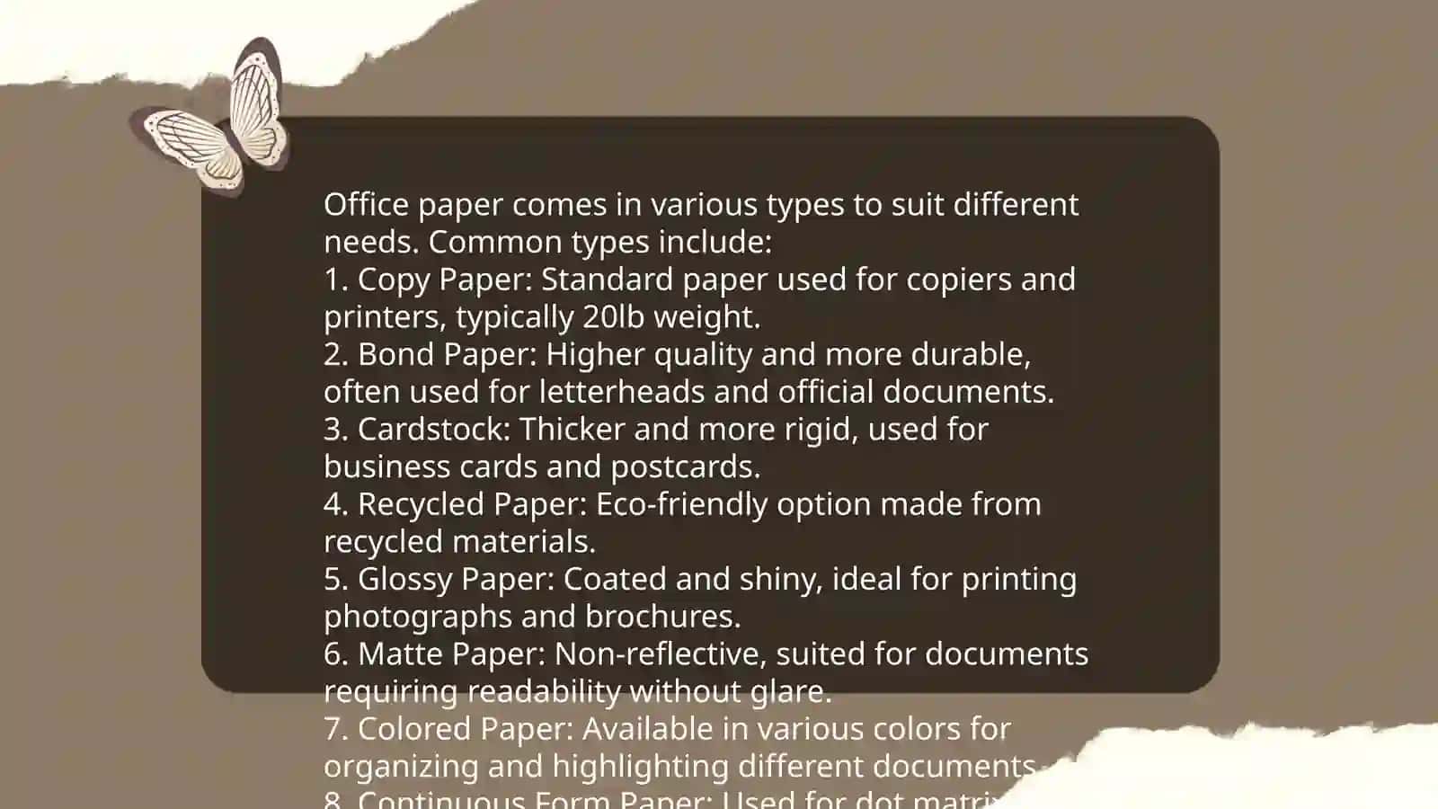 Office materials 3