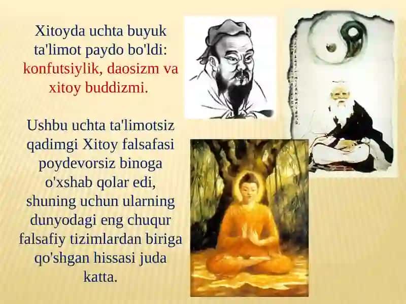 Qadimgi Xitoy Falsafasi 3