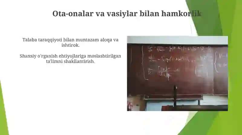 Boshlang'ich sinflarda matematikaga ixtisoslashtirilgan sinflarda o'qitishni tashkil etish 3