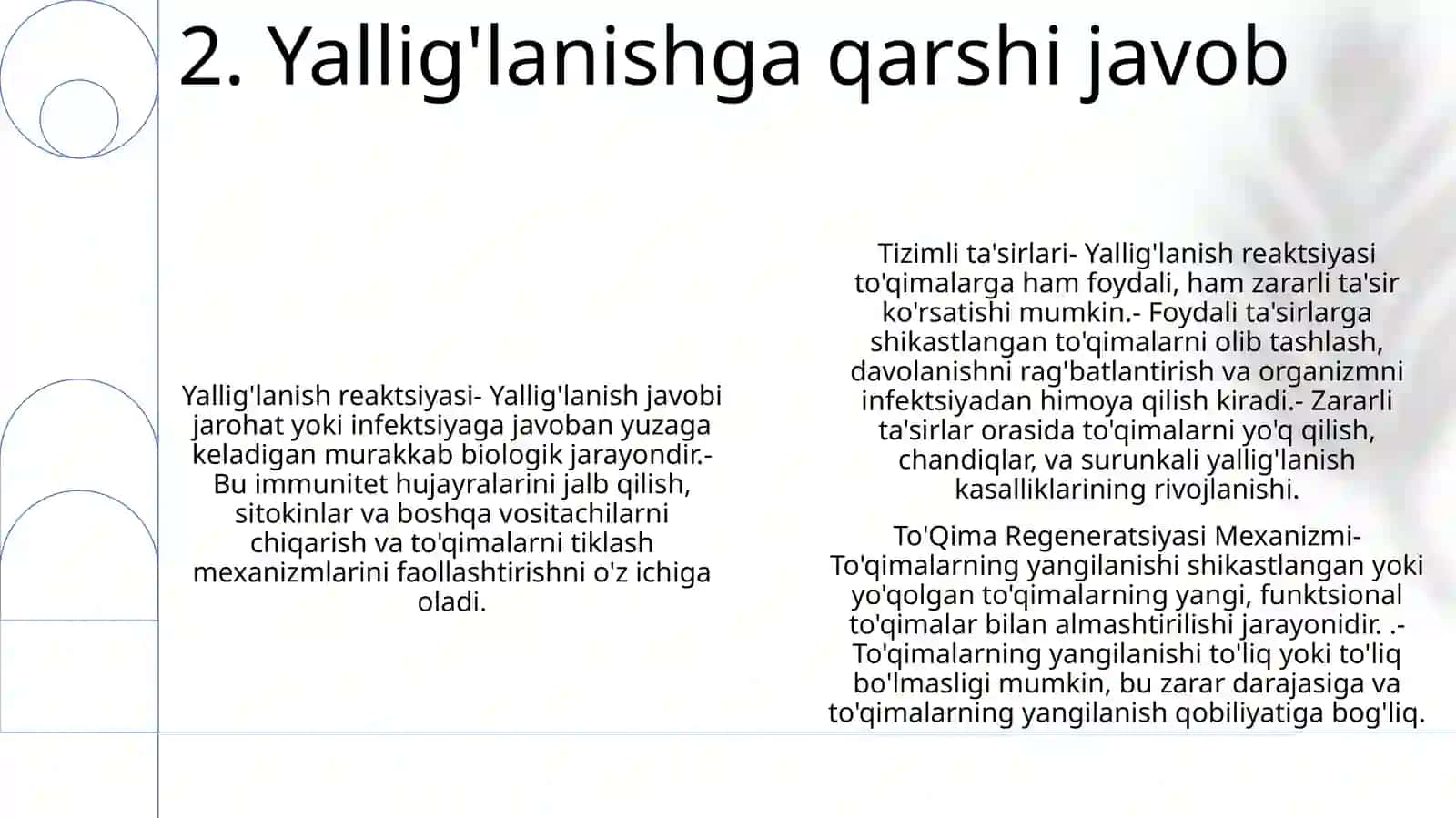 Yallig’Lanishning Tizimli Tasirlari 3