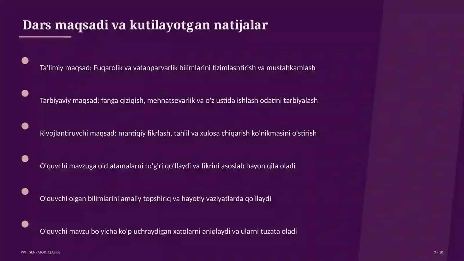 Fuqarolik va vatanparvarlik (8-sinf) 3