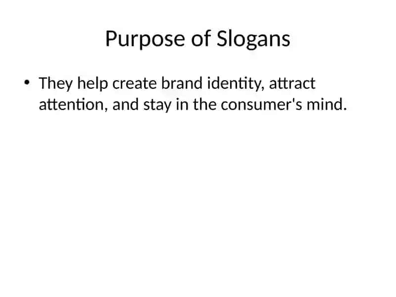 What is a Slogan? 3