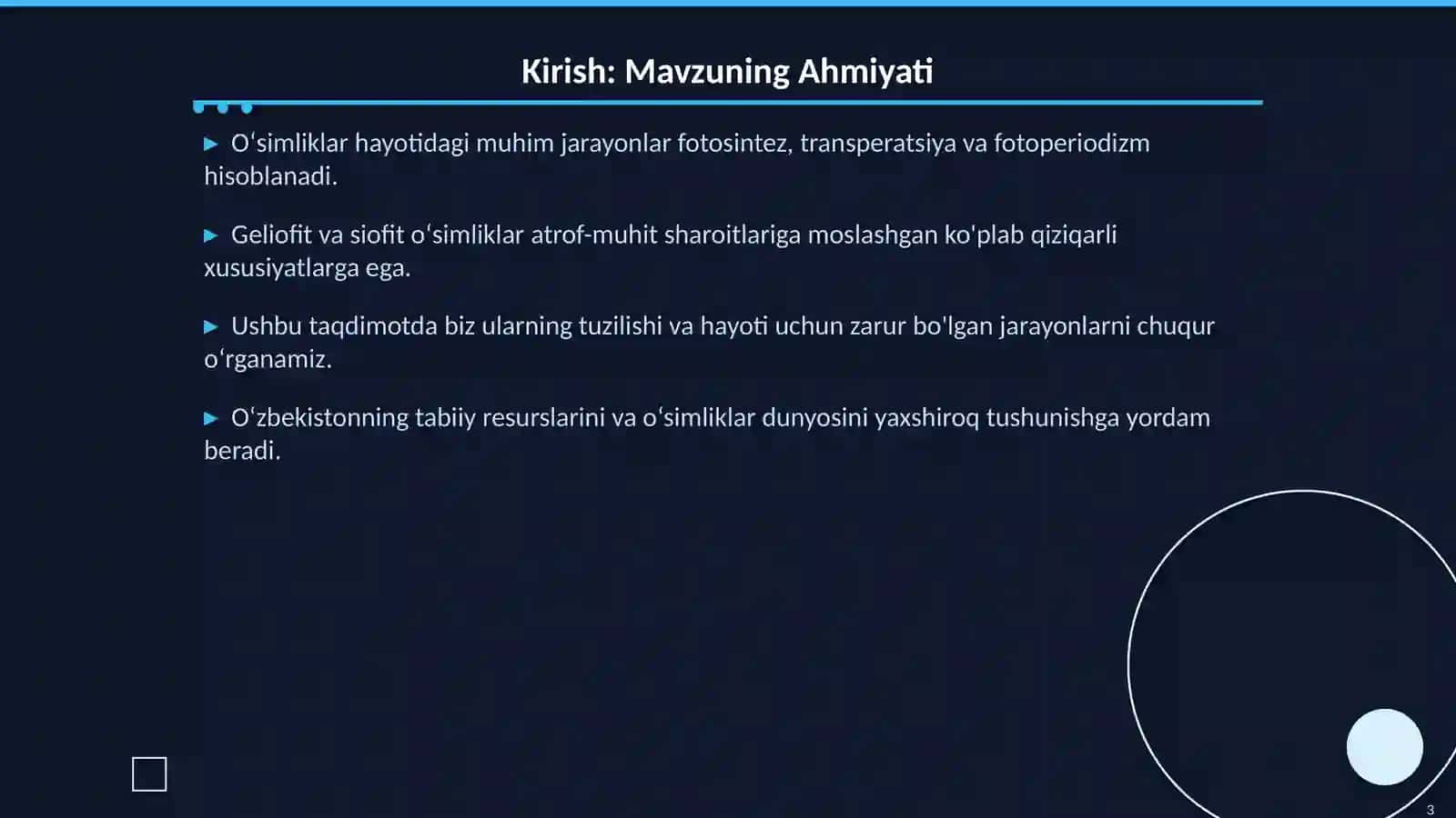Geliofit va Siofit Oʻsimliklar Tuzilishi 3