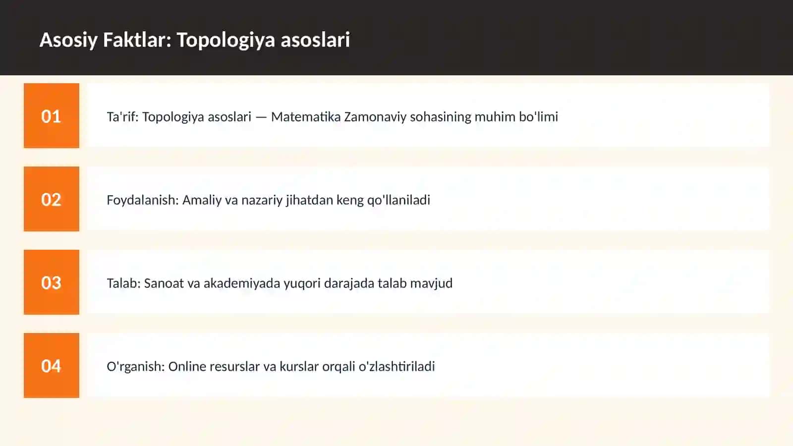 Topologiya asoslari 3