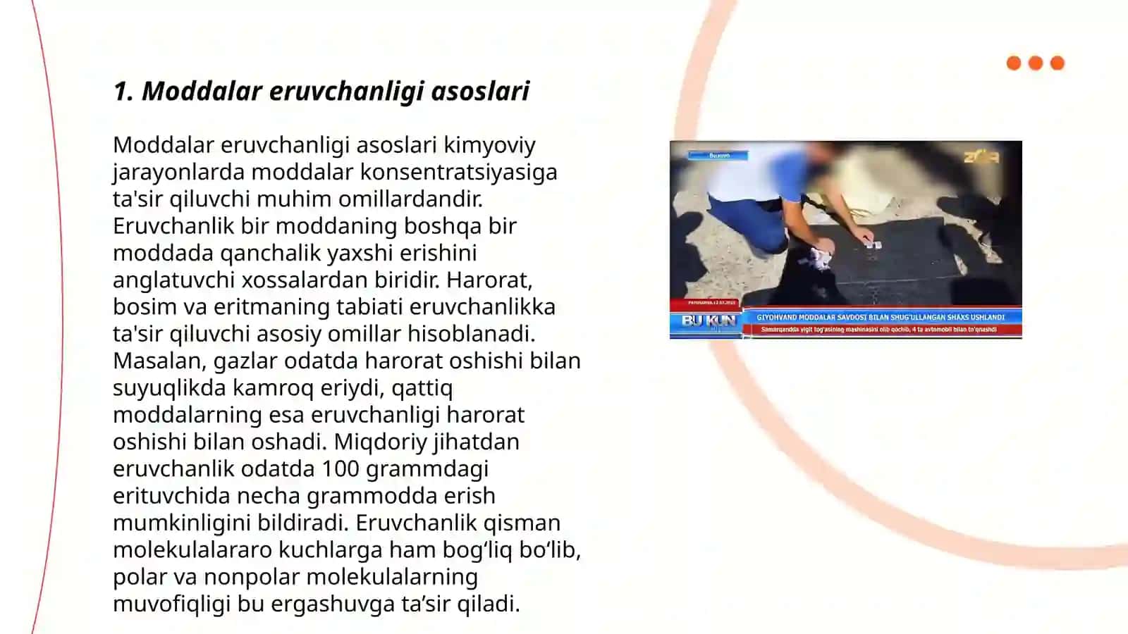 Moddalar eruvchanligi asoslari 3