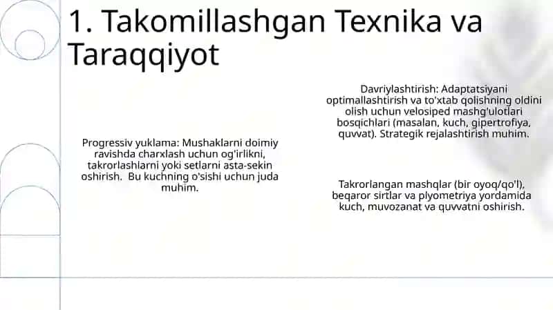 Irodani mustahkamlovchi mashĝulotlar 3