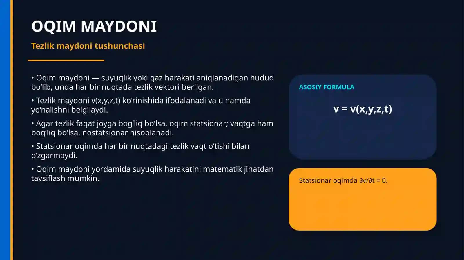 SUyuQLIK OQIMI KINEMATIKASI 3