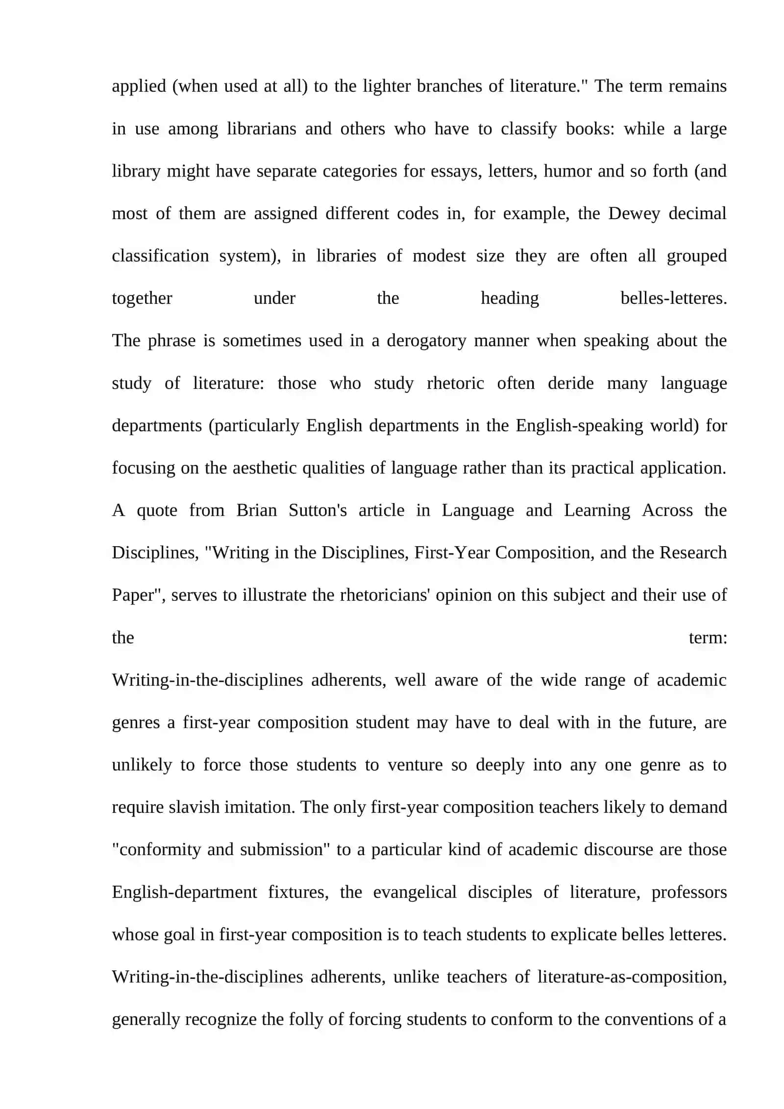 THE TYPES OF SENTENCES ACCORDING TO THE DIFFERENT GROUPING REQUIREMENTS SUBDIVISION OF BELLES-LETTRES 3