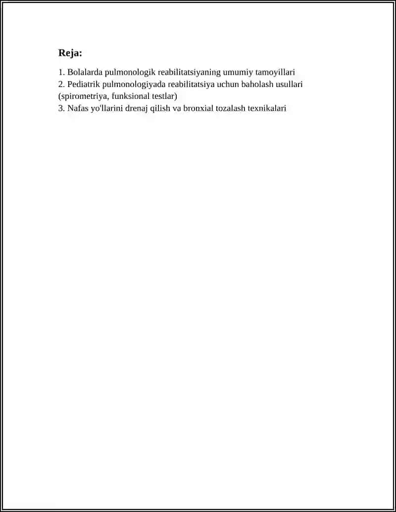BOLALAR PULMONOLOGIYADA REABILITOLOGIYASI 3