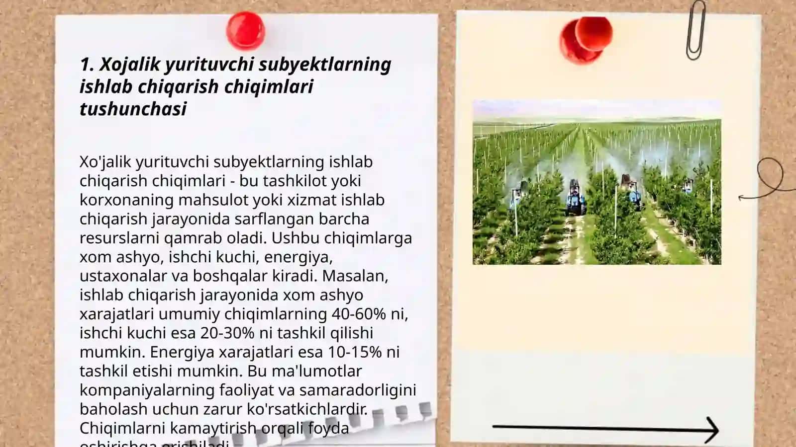 Xojalik yurituvchi subyektlarning ishlab chiqarish chiqimlari tushunchasi 3