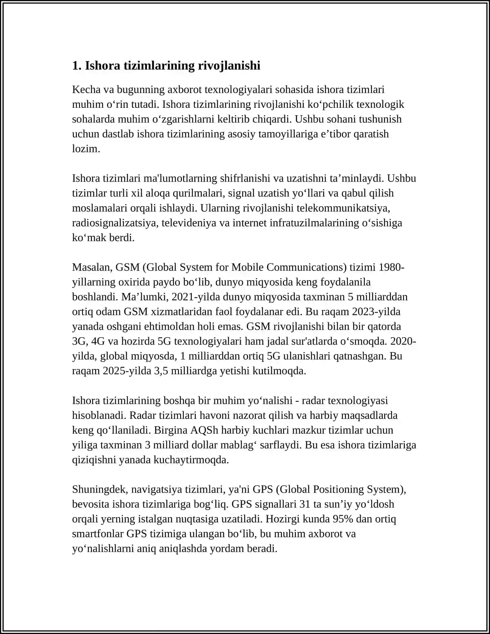 IMO- ISHORA TILINING TARAQQIYOTI 3
