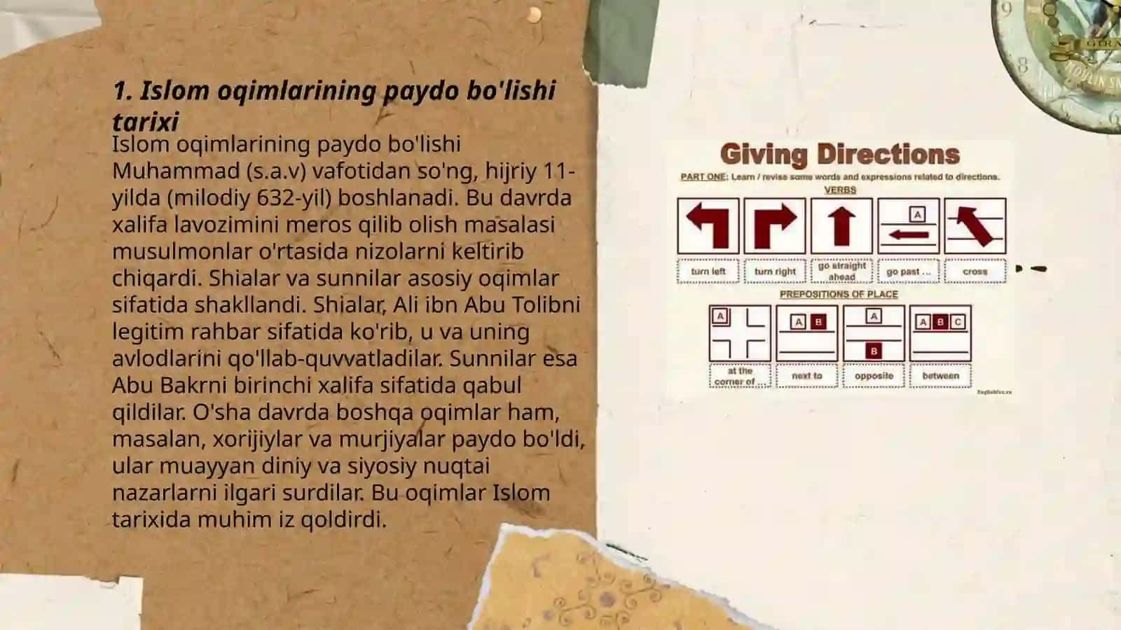 Islom oqimlar va yonalishlarining paydo bolishi sabablari e'tiqodidagi bolinishlarning sabablari va oqibatlari 3