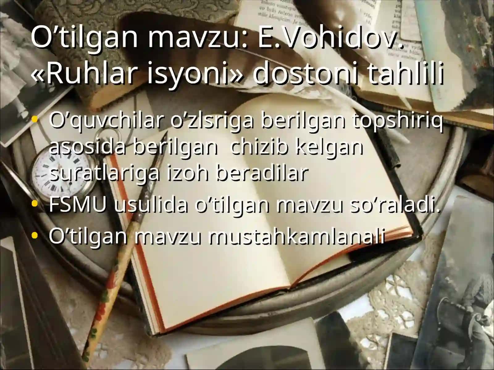 Rauf Parfi hayoti  va ijodi (slayd) 3