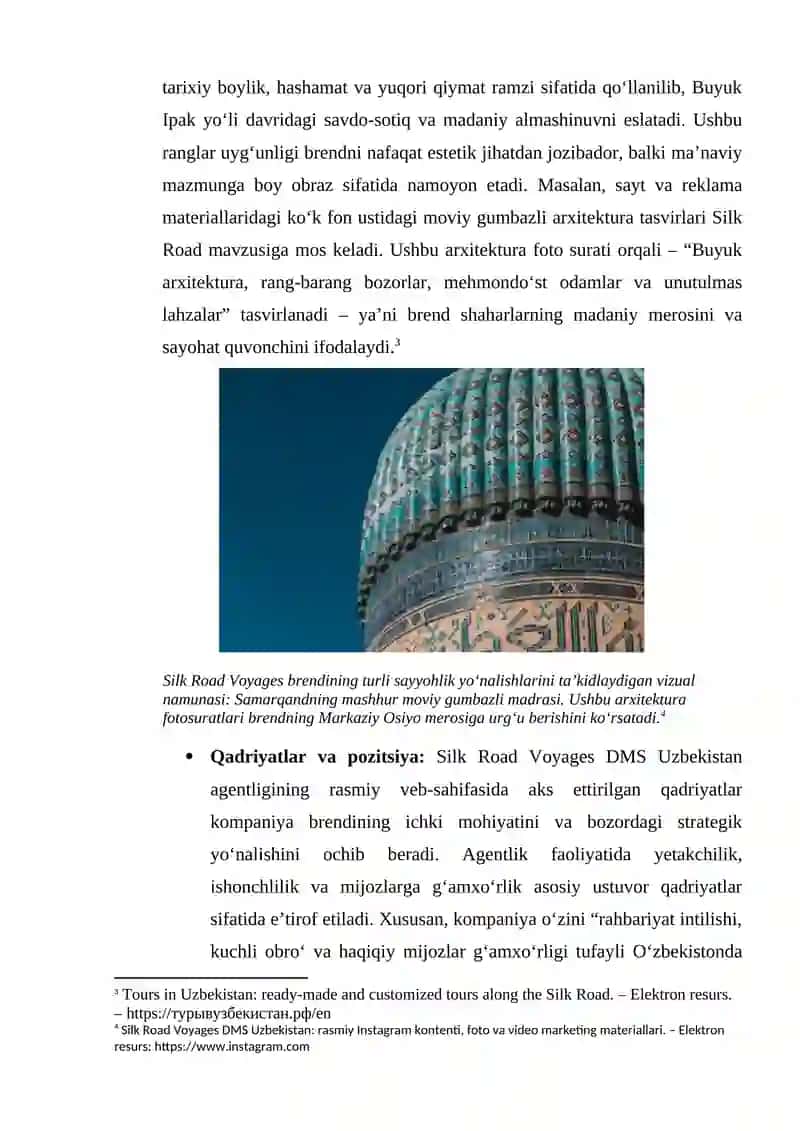 Turistik mahsulot yaratishda brending va imidj marketingi 3