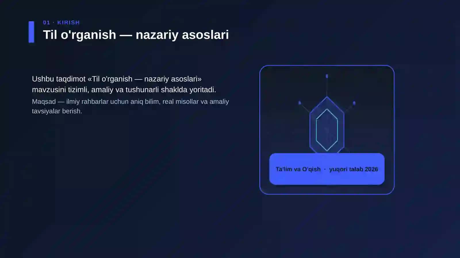 Til o'rganish — nazariy asoslari 3