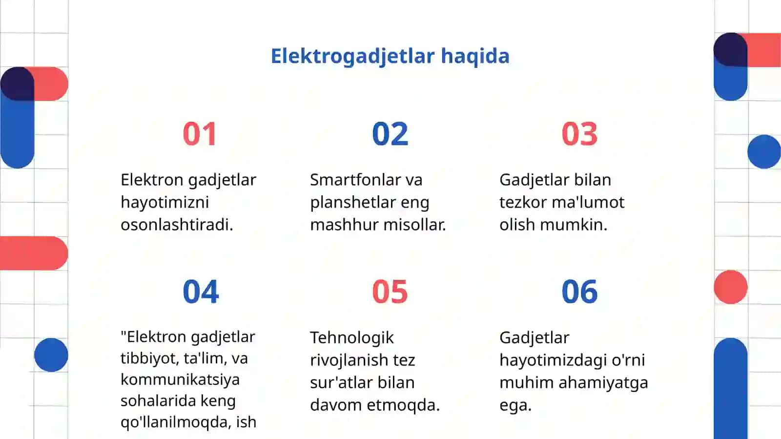 Elektron gadjetlar 3