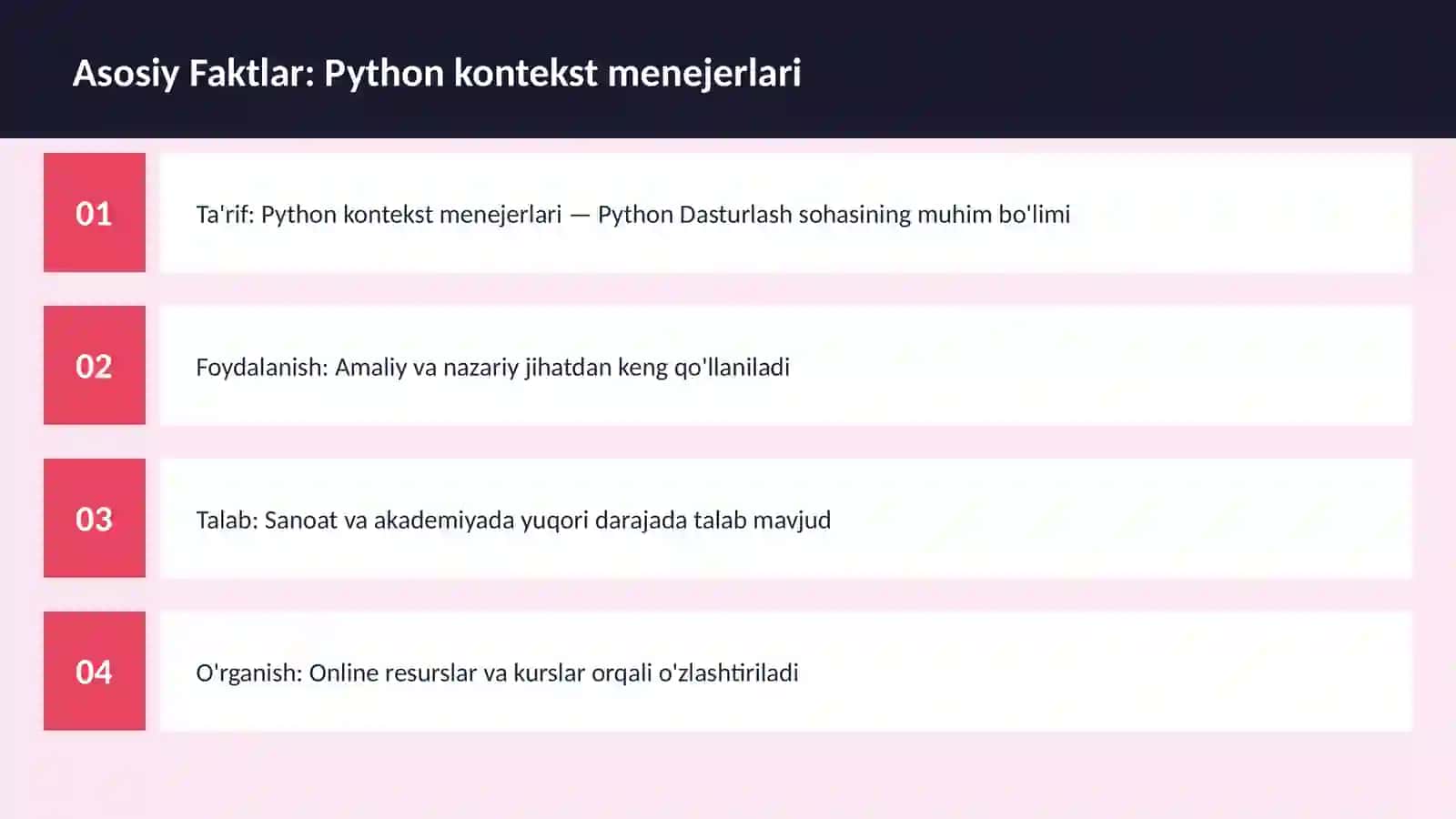 DASTURLASH | PYTHON DASTURLASH 3