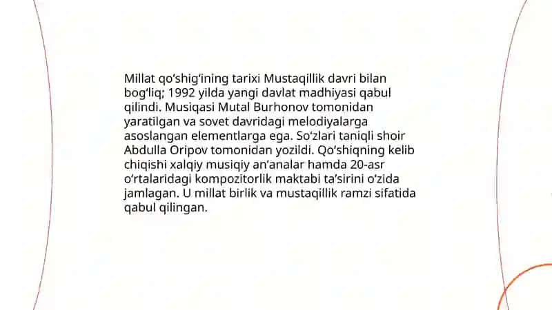 Millat qoʻshigʻi 3