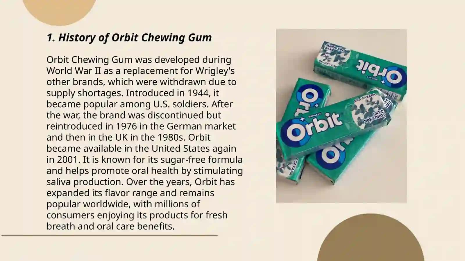 Orbit chewing gum 3
