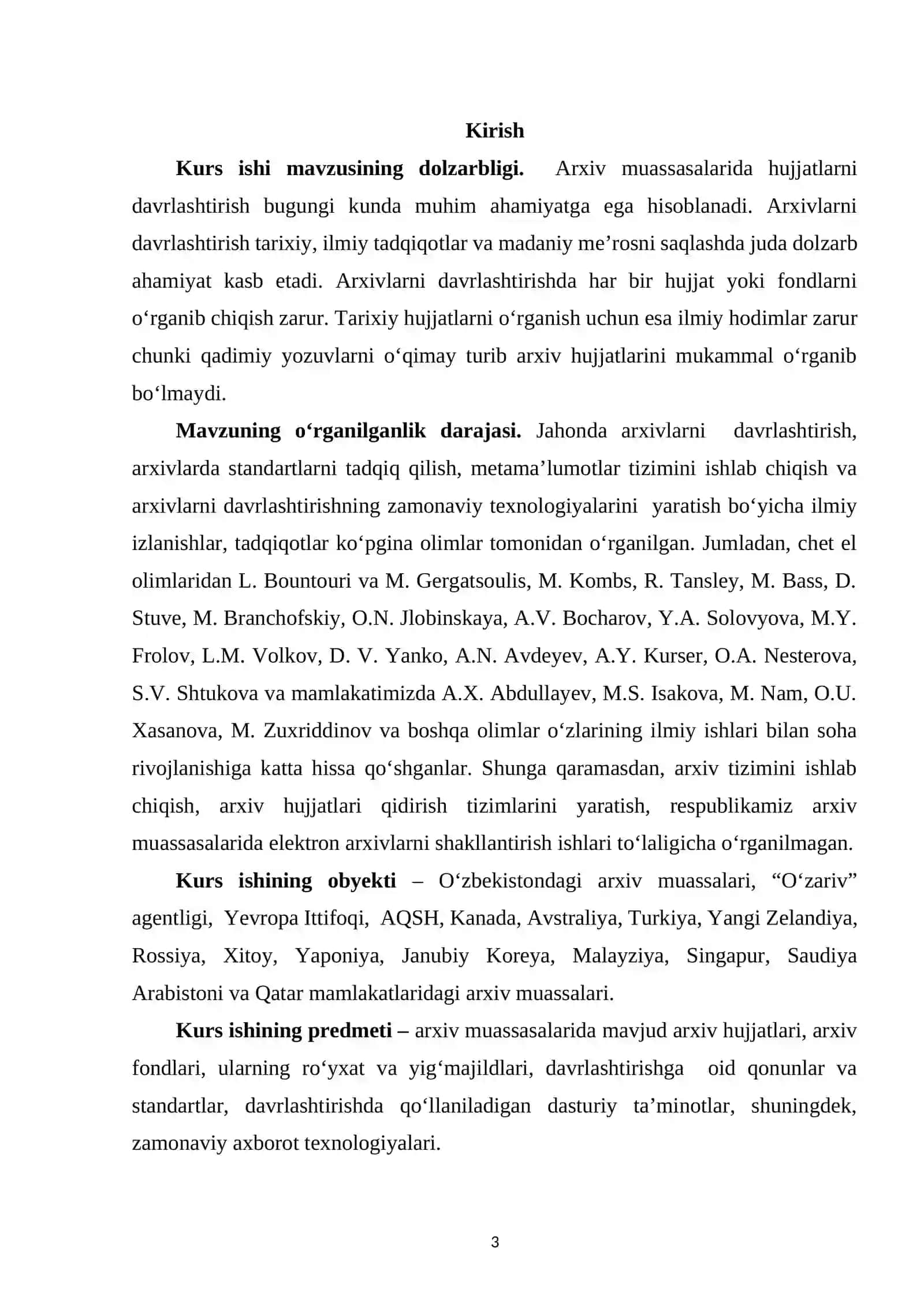 Arxivlarni davrlashtirish muammolari 3