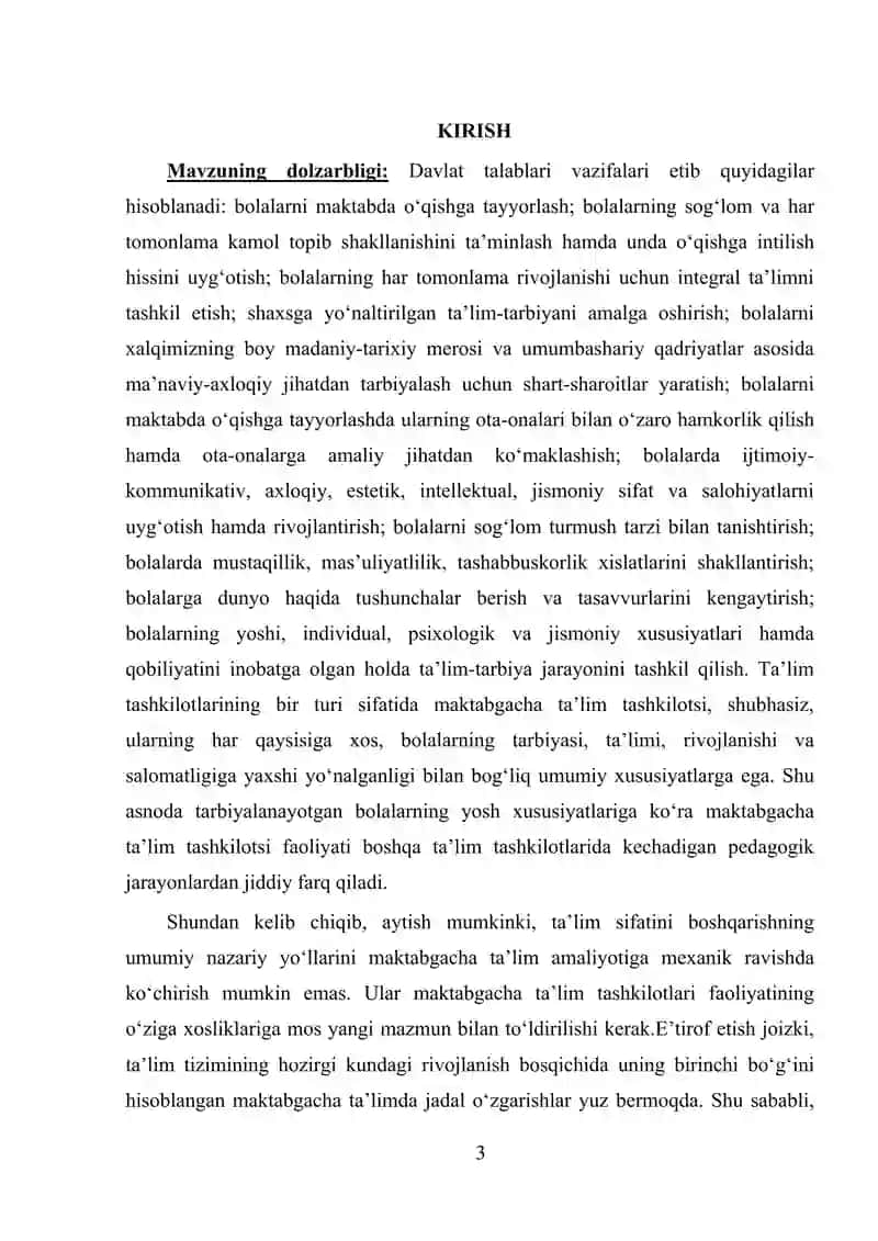 MAKTABGACHA TA’LIM TASHKILOTLARIDA TARBIYALANUVCHI BOLALARDA JISMONIY TARBIYA MASHG’ULOTLARINING SAMARADORLIGINI OSHIRISH USULLARI 3