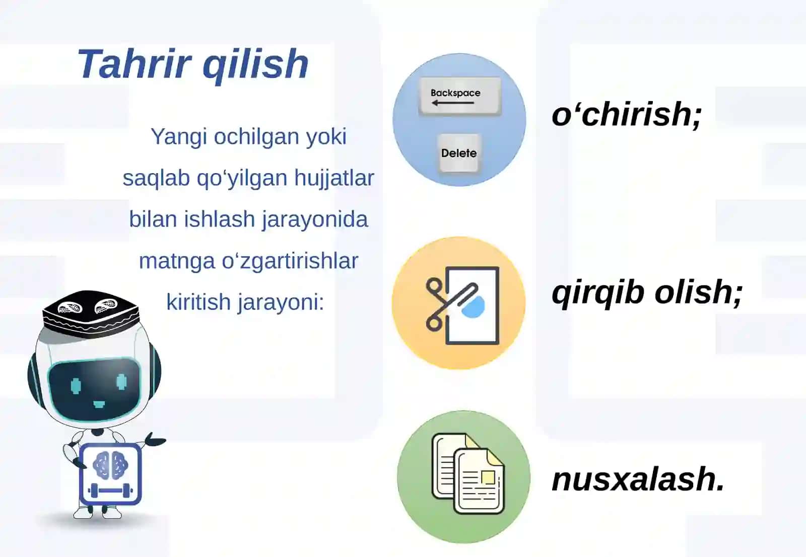 Mohinur.MS Word dasturida hujjat tayyorlash va tahrirlash 3