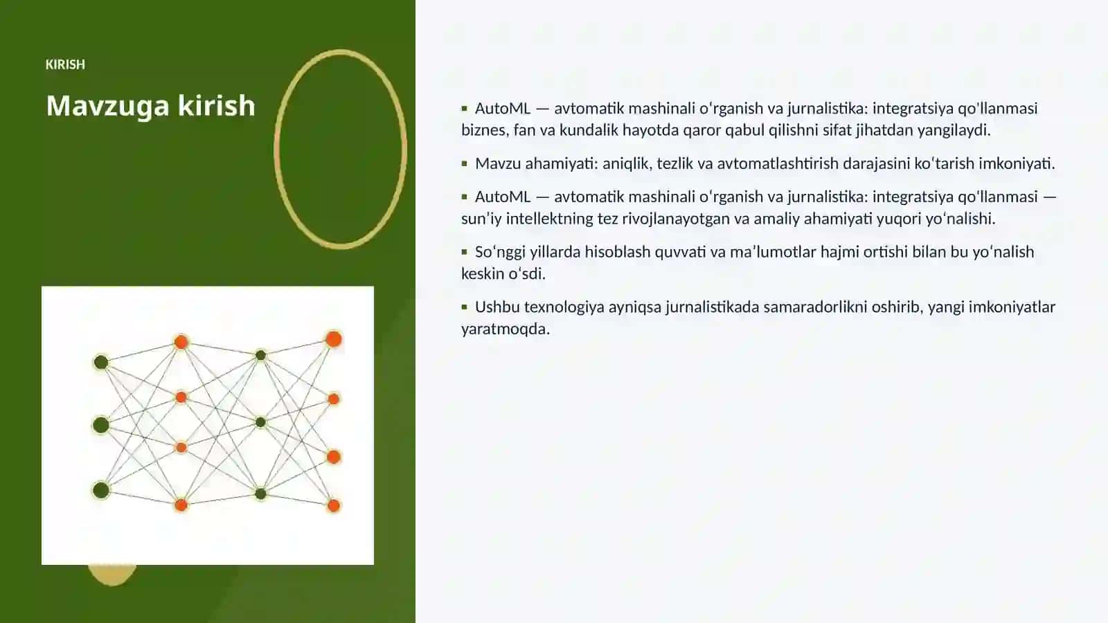 AutoML — avtomatik mashinali oʻrganish va jurnalistika: integratsiya qo'llanmasi 3
