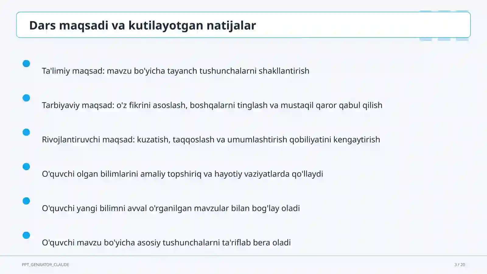 O'zbekistonning tabiiy geografik rayonlari (8-sinf) 3