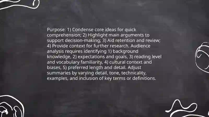 Writing summaries 3