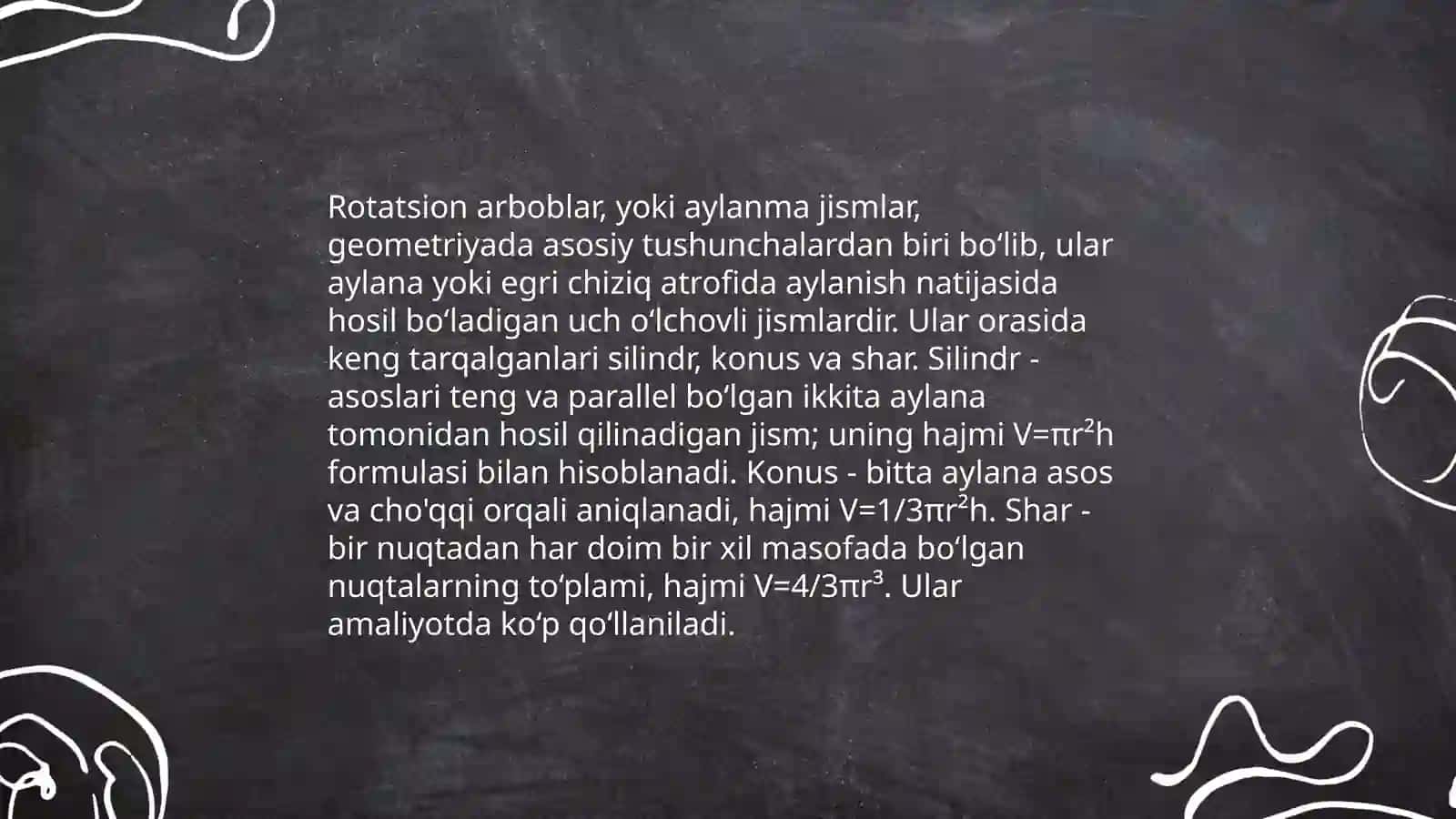 Rotatsiyon arboblarning standaritziyatsiyasi 3