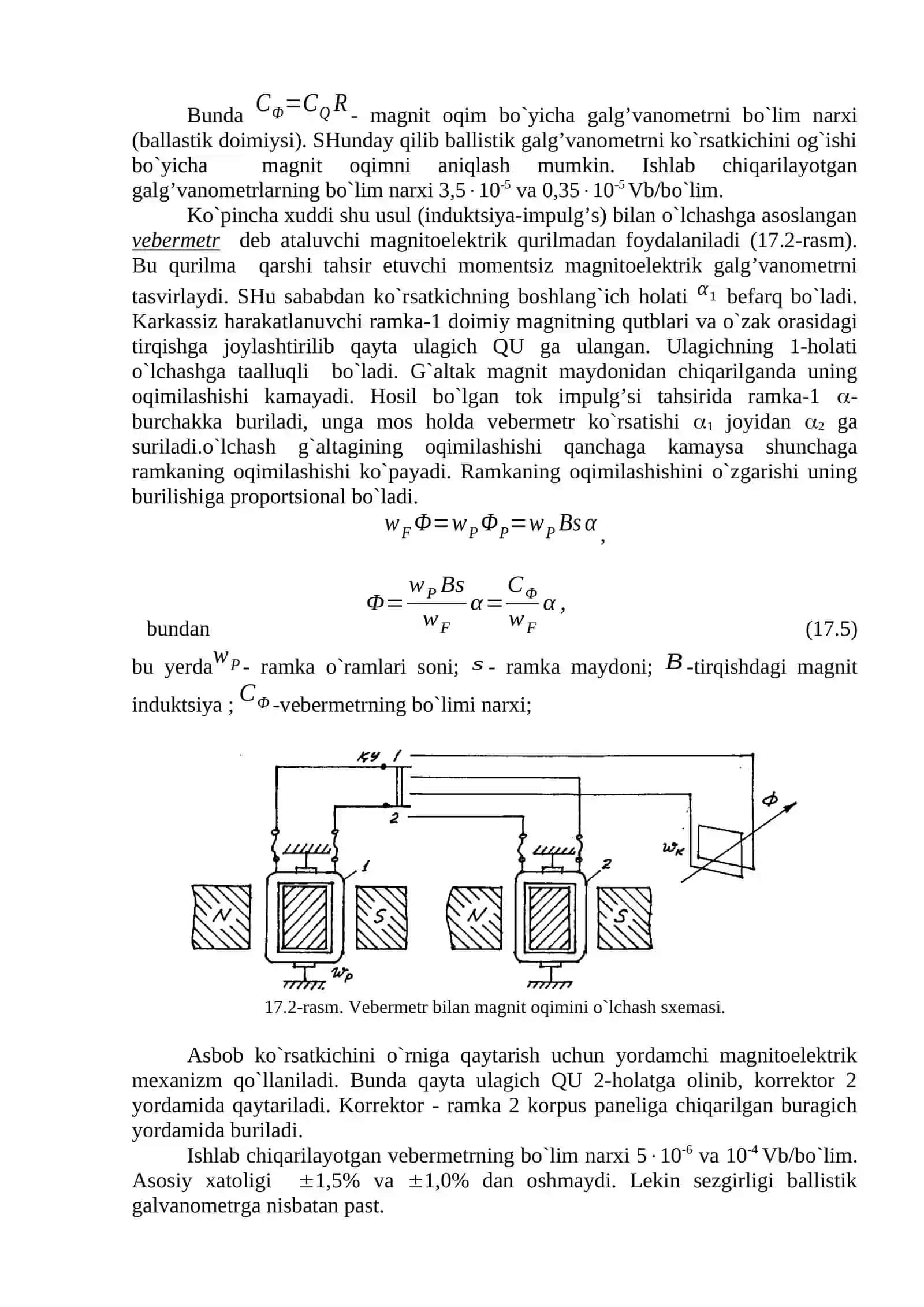 MAGNIT VA NOELEKTRIK KATTALIKLAR. AXBOROT OʻLCHASH TIZIMLARI 3