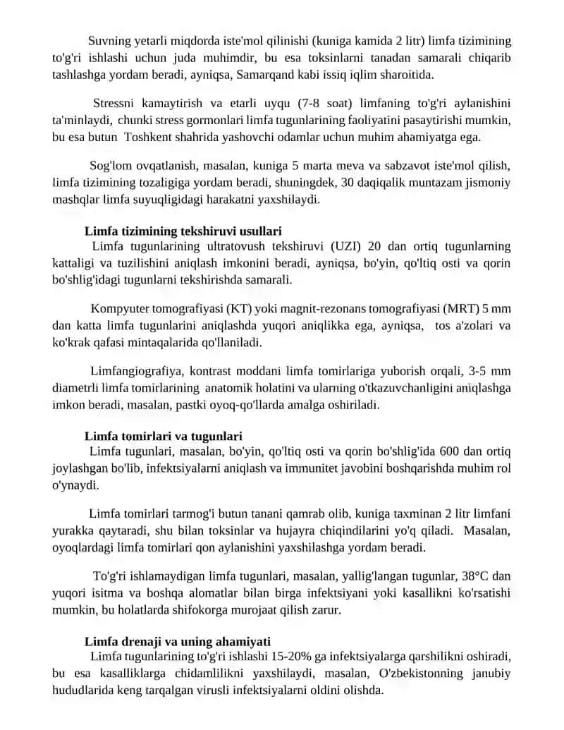 Limfa sistemasi 3