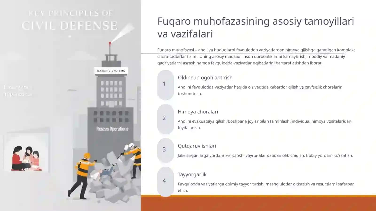 Tinchlik va harbiy harakatlar davrida favqulodda vaziyatlarda fuqaro muhofazasi 3