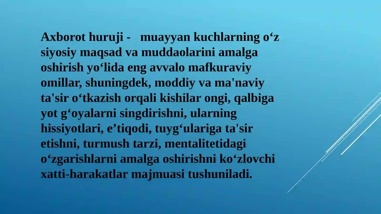 IJTIMOIY TARMOQLARDA AXBOROT XURUJLARI VA TAHDIDLAR 3