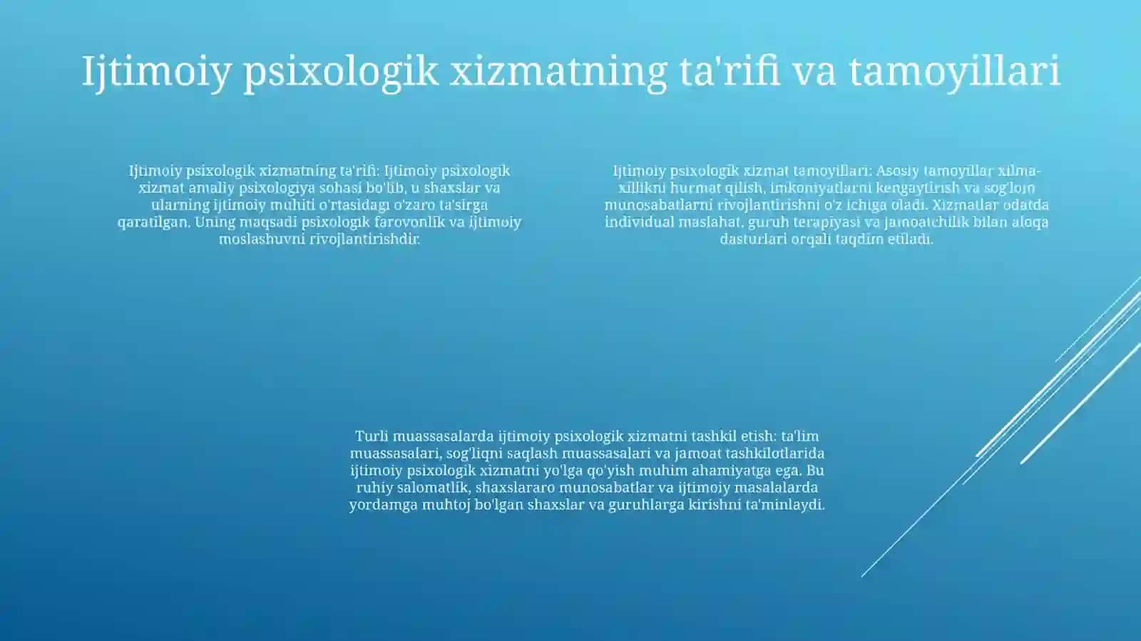 Turli Muassasalarda Ijtimoiy Psixologik Xizmatni Tashkil Etish Tamoyillari 3