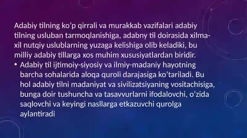 Adabiy Til Haqida 3