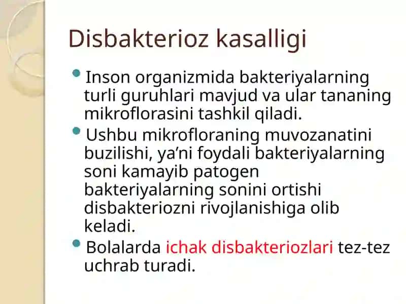 Tibbiyot. BKP 3