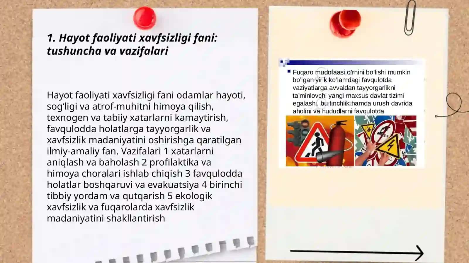 Hayot faoliyati xavfsizligi fani haqida 3